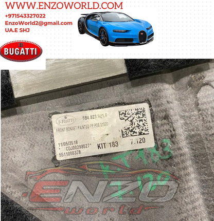 Bugatti Chiron Front Hood OEM:5B4823021E