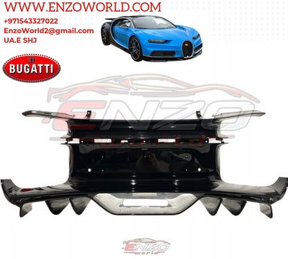 Bugatti Chiron Rear Bumper Carbon Fiber