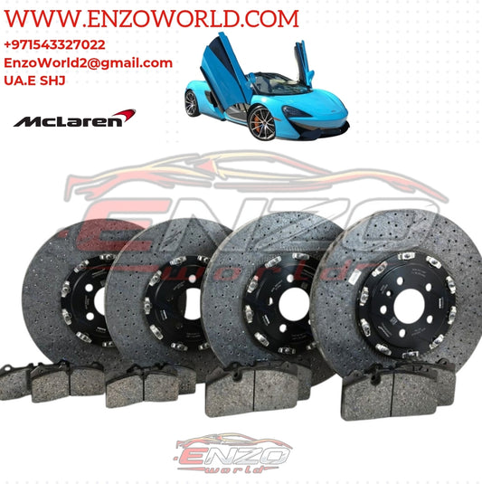 Mclaren 570S Front and Rear Ceramic Brake Package OE
