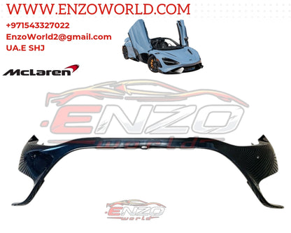Mclaren 765LT Rear Carbon Fiber Bumper OE: 14AC009RP