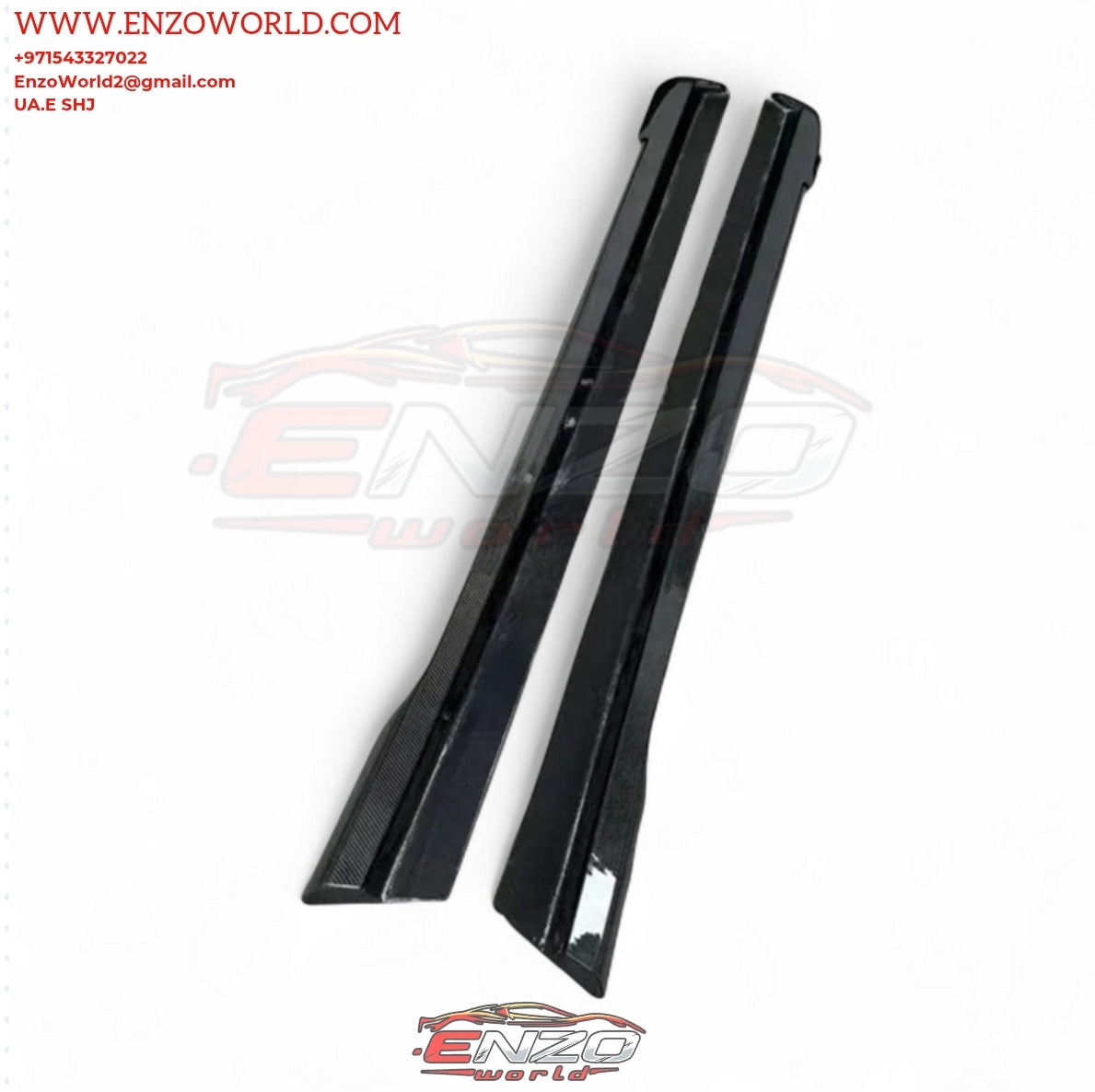 Mansory Style Carbon Fiber Body Kit For Rolls Royce Ghost 2022 Front Lip, Front Vents, Side Skirts and Rear Diffuser Spoiler