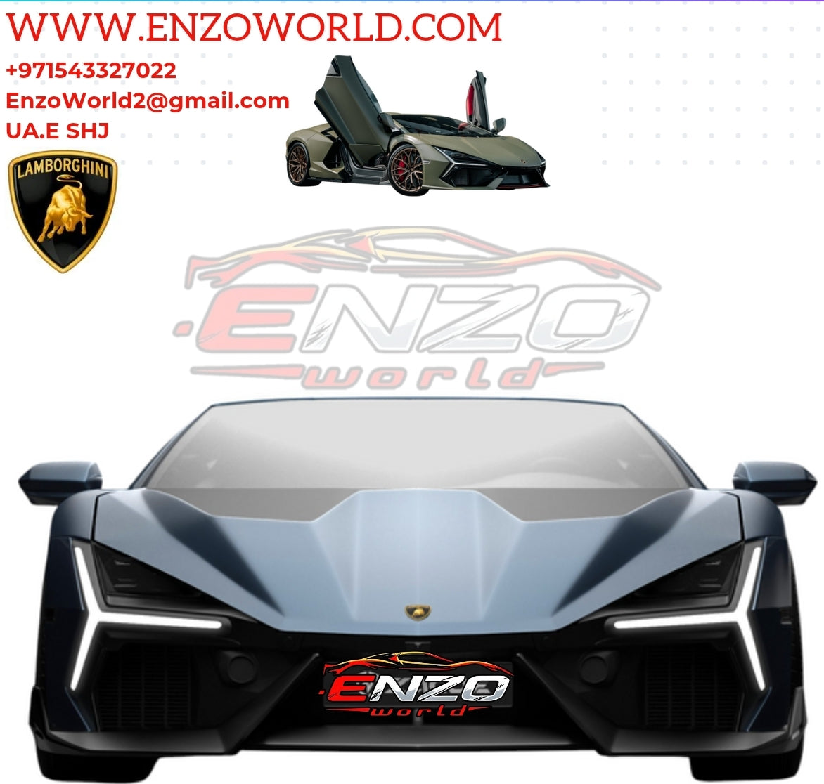 Lamborghini Revuelto Carbon Fiber Body Kit