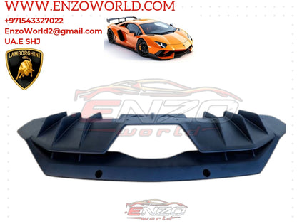 Lamborghini Aventador S Rear Bumper Spoiler