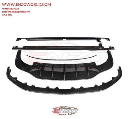 Limited Edition Carbon Fiber Full Body Kits for Bentley Continental GT 2020>Front Lip Rear Diffuser Spoiler