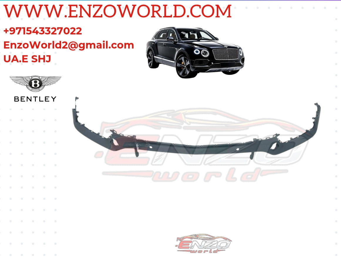 Assembling Upper & Lower Parts Front Bumper  for Bentley Bentayga