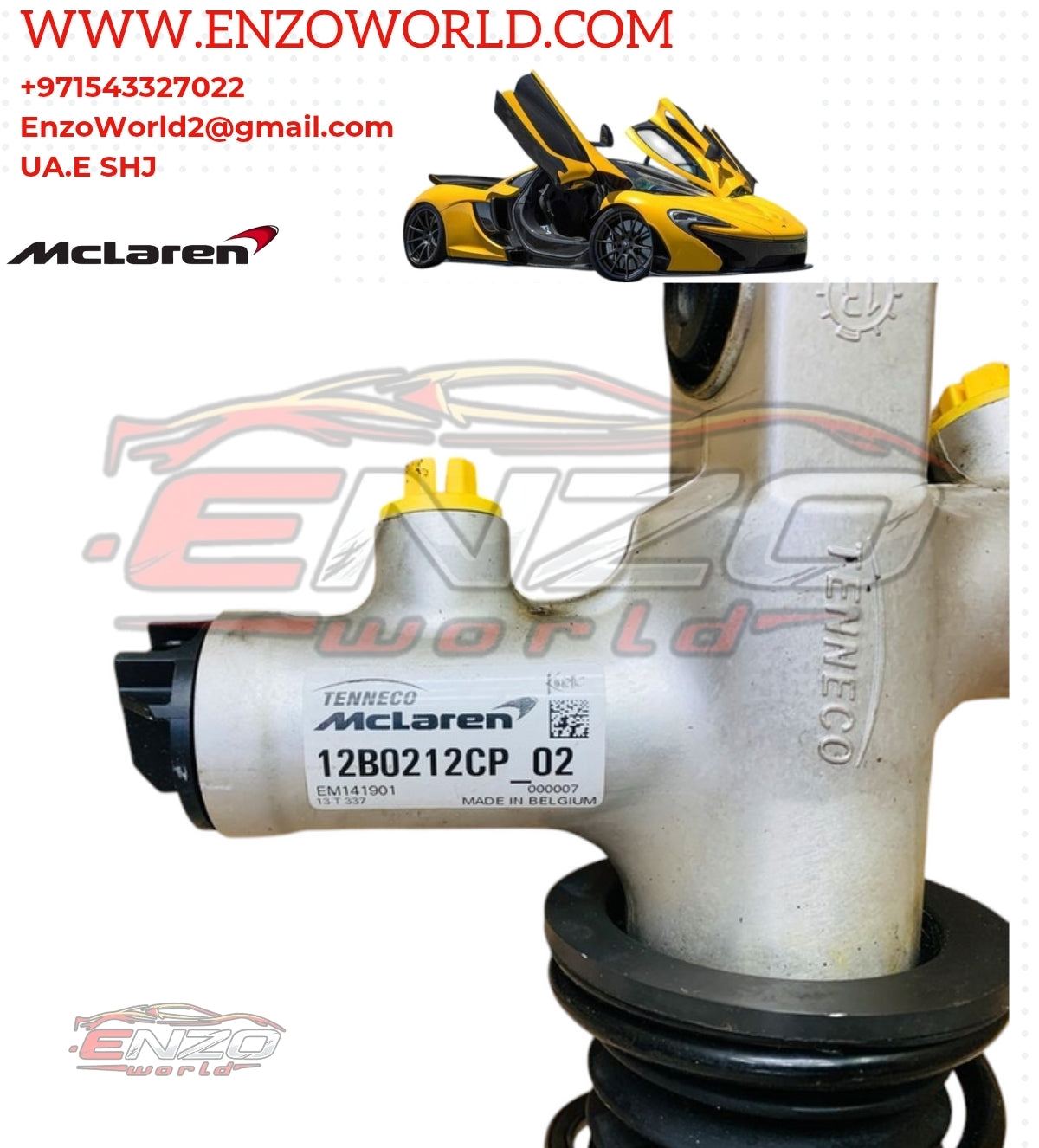 Mclaren P1 Front Shock Absorber L+R SET