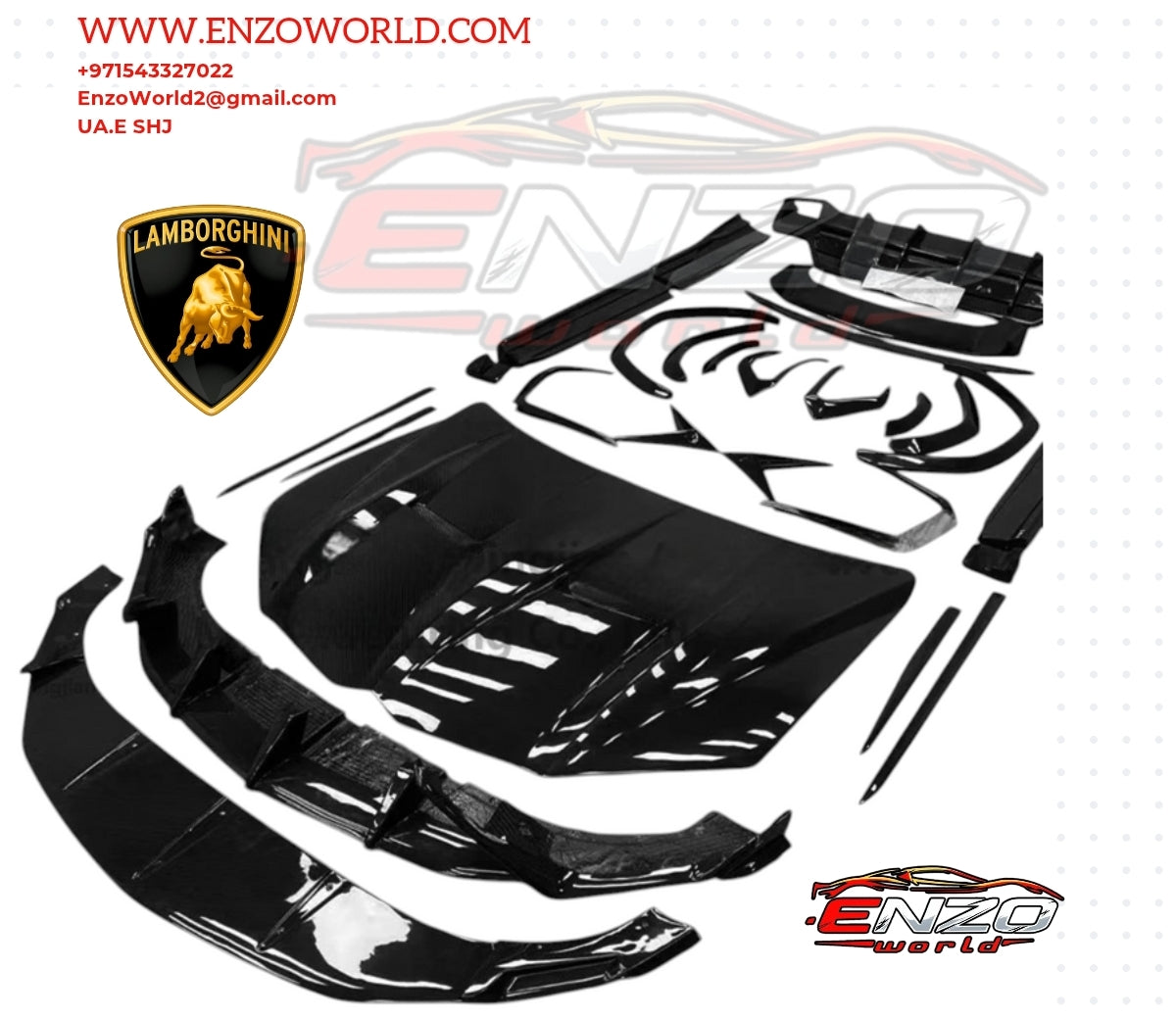 Lamborghini URUS 2020 upgraded with TOP-style carbon