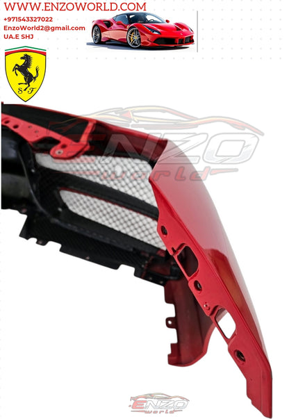 Ferrari 488 GTB Front Bumper Carbon Fiber