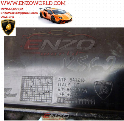 Lamborghini Aventador Bath Trunk 2012-2019

OEM:475863577A