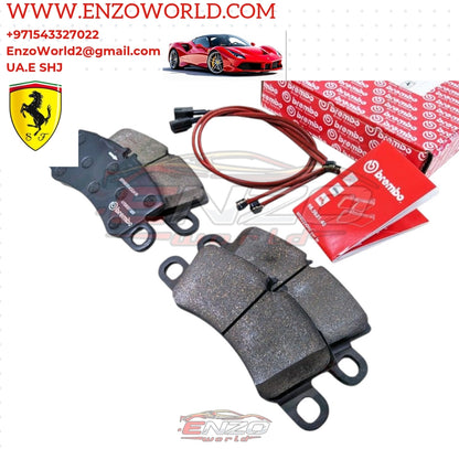 Ferrari Rear Brake Pad Set OEM: 70003759