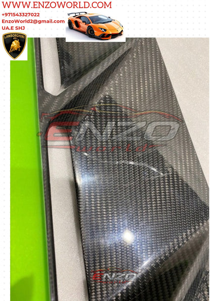Lamborghini Aventador SVJ Carbon Fiber Rear Trunk HOOD