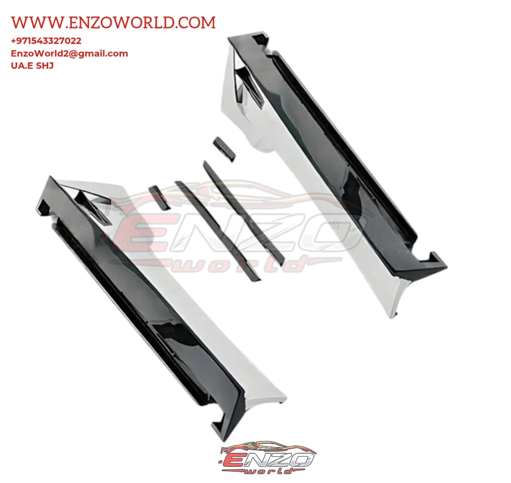 Bentley Continental GT Body Kit 2020-2024 Upgrade To Mansory Style Dry Carbon Fiber Front Bumper, Side Skirts, Fender and Rear Spoiler