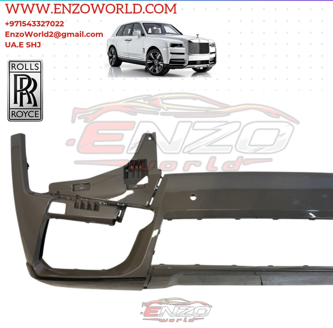 Rolls Royce Cullinan 2025 Front Bumper OE : 8071573