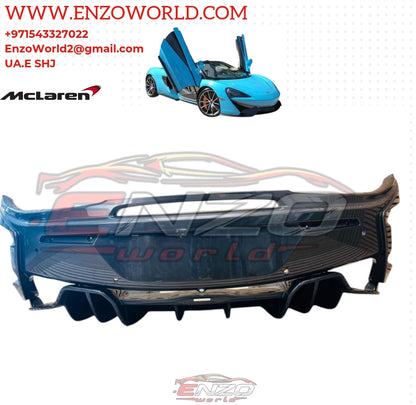 Mclaren 570S Rear Bumper, Diffuser OE : 13A3726CP
