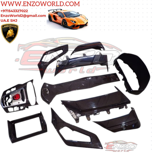 Lamborghini Aventador LP700 Trims Decors Interiors Package Carbon Fiber