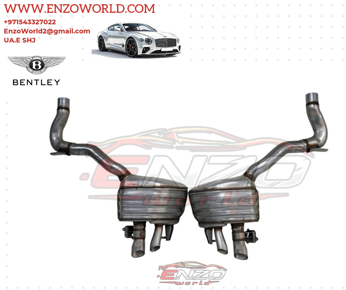 Bentley Continental GT Exhaust Muffler Silencer LH & RH