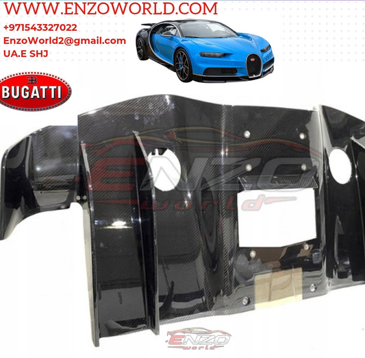Bugatti Chiron Rear Diffuser OEM:5B4803437