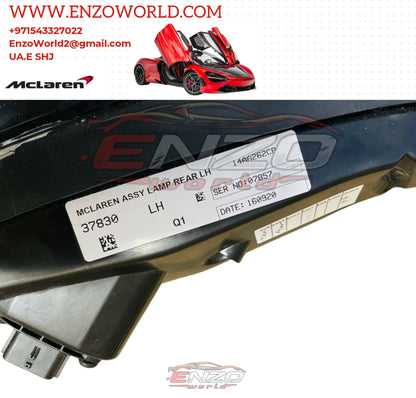 Mclaren 720S Rear Till Light L/H OE: 14AA262CP