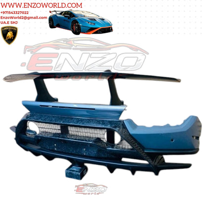 Lamborghini Huracan Performante Rear Bumper With Spoiler Wings