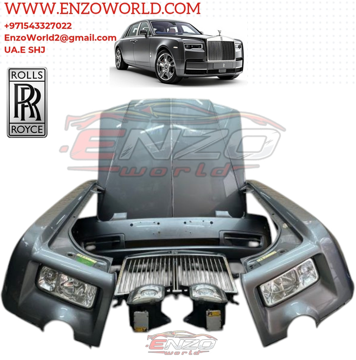 Rolls Royce Phantom 2011 Front End Package