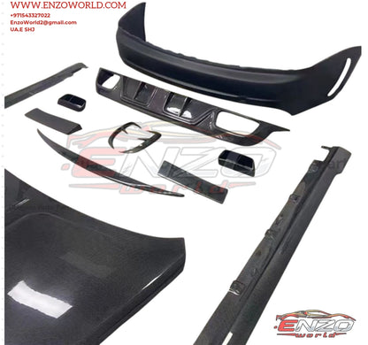 Rolls Royce Wraith Mansory Style Dry Carbon Fiber Kit 2014-2019