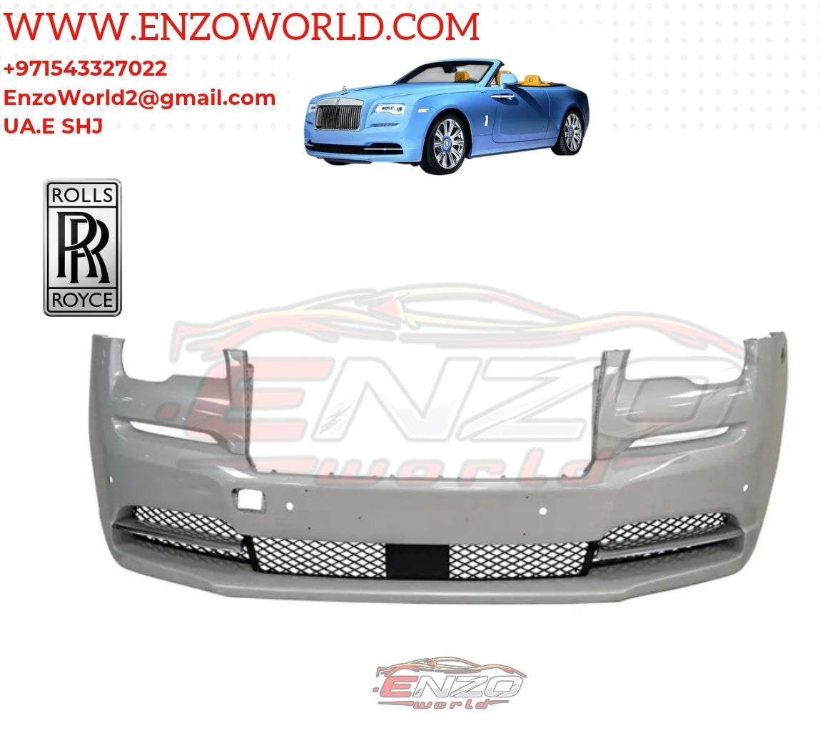 Rolls Royce Dawn Front Bumper White OEM :51117403722