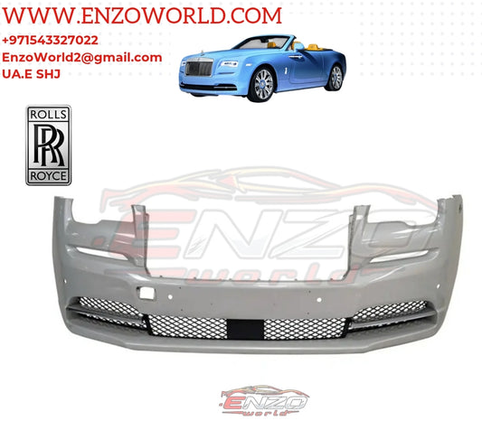 Rolls Royce Dawn Front Bumper White OEM :51117403722