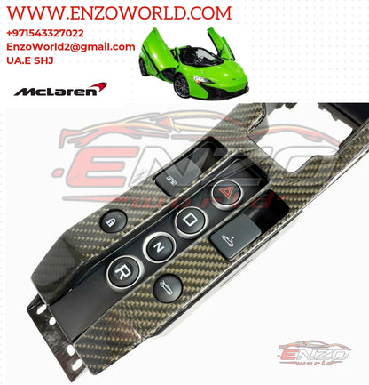 Mclaren 650S Spider GLOSS CARBON GEAR SWITCH PACK OE:11M3384LP