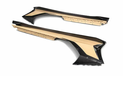 SVJ Style Dry Partial Carbon Fiber Car Body Kit Bumper Hood Exhaust for Lambo Aventador LP700-2 2011-2015