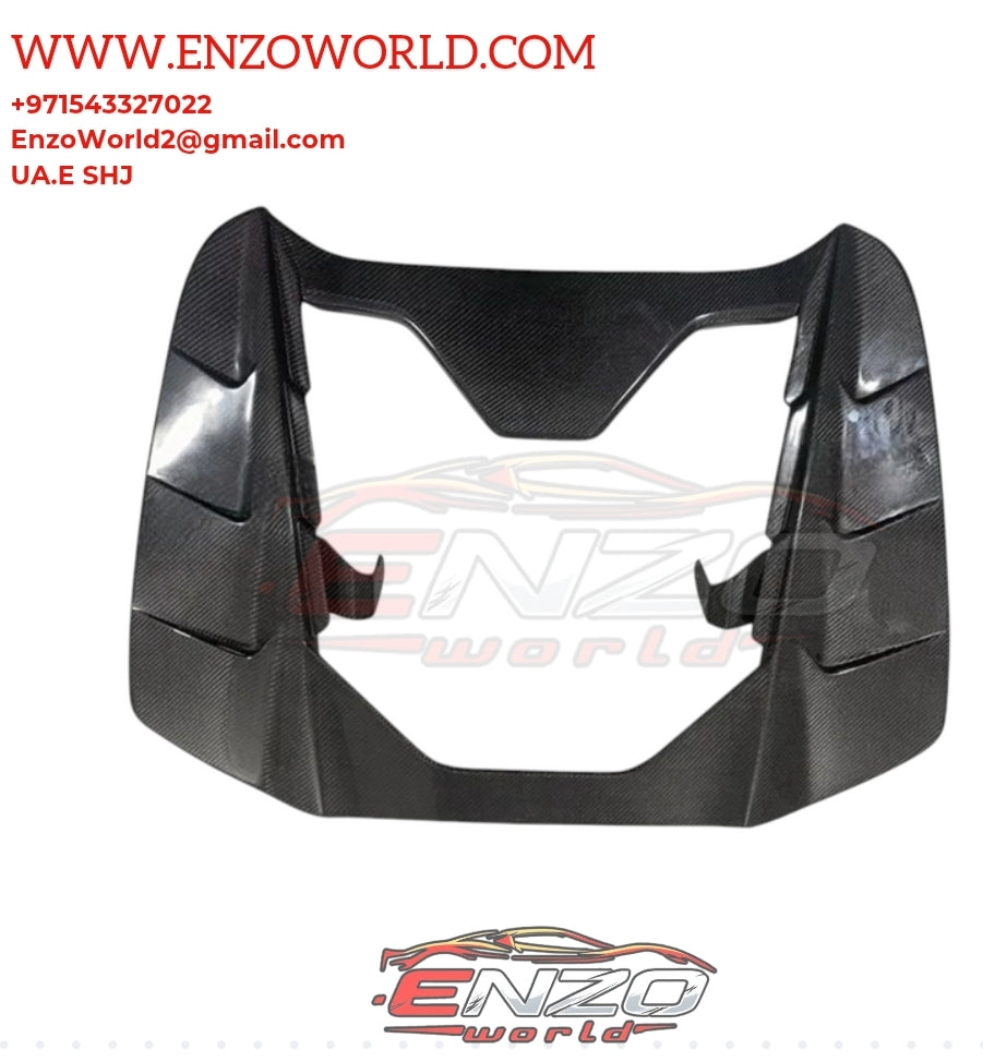 Ferari 488 Spider Carbon Fiber Rear Trunk Lip