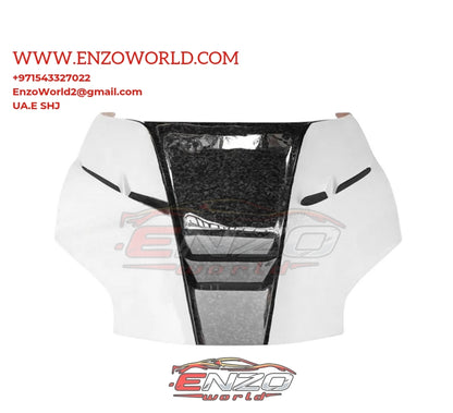 Forged Carbon Fiber Mansory Style Body Kit for Ferrari 812 Front Bumper, Side Skirts, Fender Rear and  Spoiler