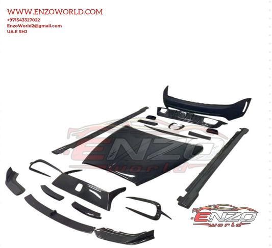 Rolls Royce Wraith Mansory Style Dry Carbon Fiber Kit 2014-2019