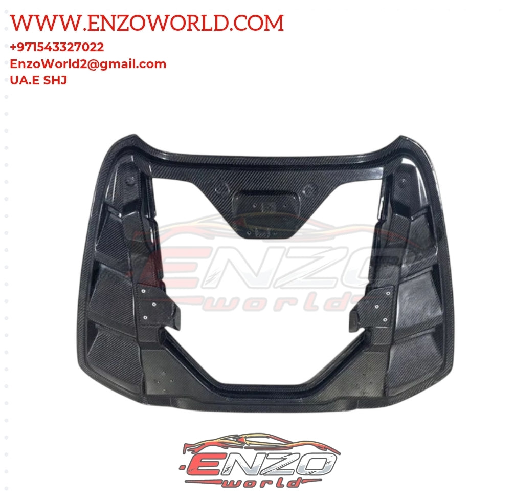 Ferari 488 Spider Carbon Fiber Rear Trunk Lip