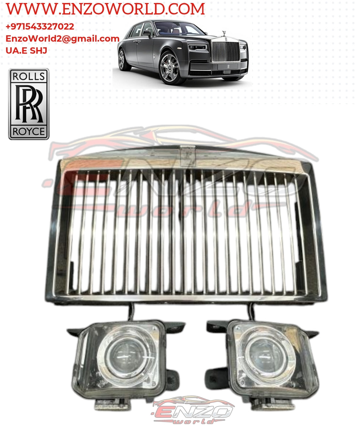 Rolls Royce Phantom 2011 Front End Package