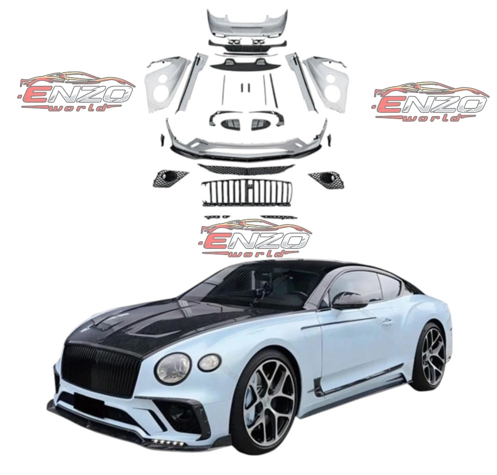 Bentley Continental GT 2022 M Style Carbon Fiber Body Kit