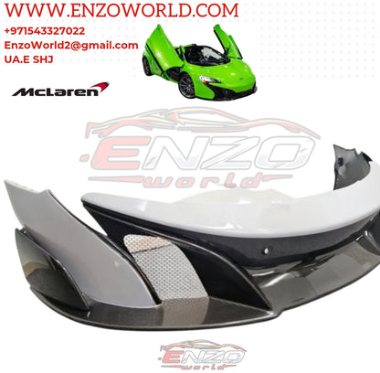 Mclaren 570S Front Bumper Upgrad To 675LT Dry Carbon Fiber