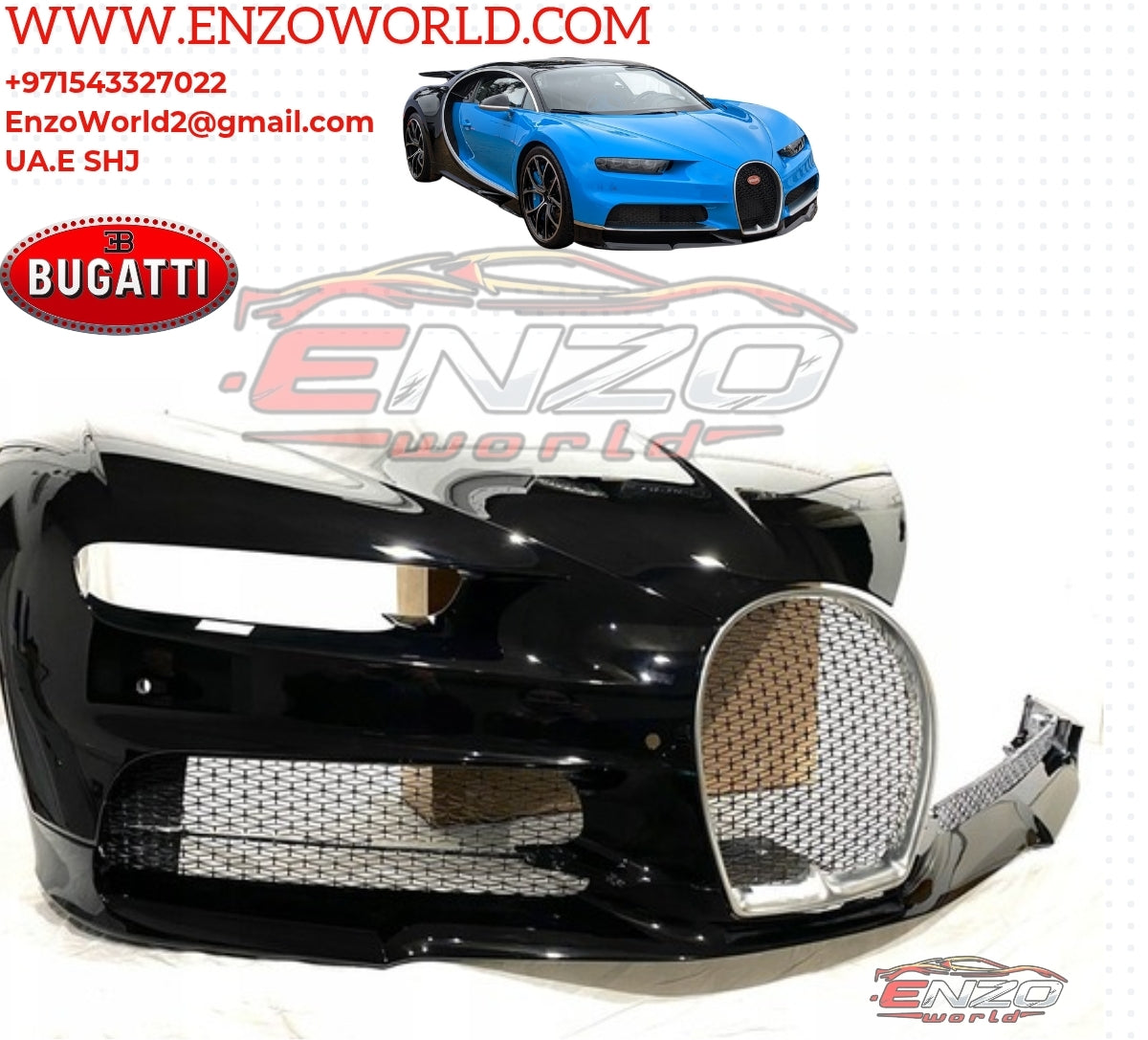 Bugatti Chiron Front End Package