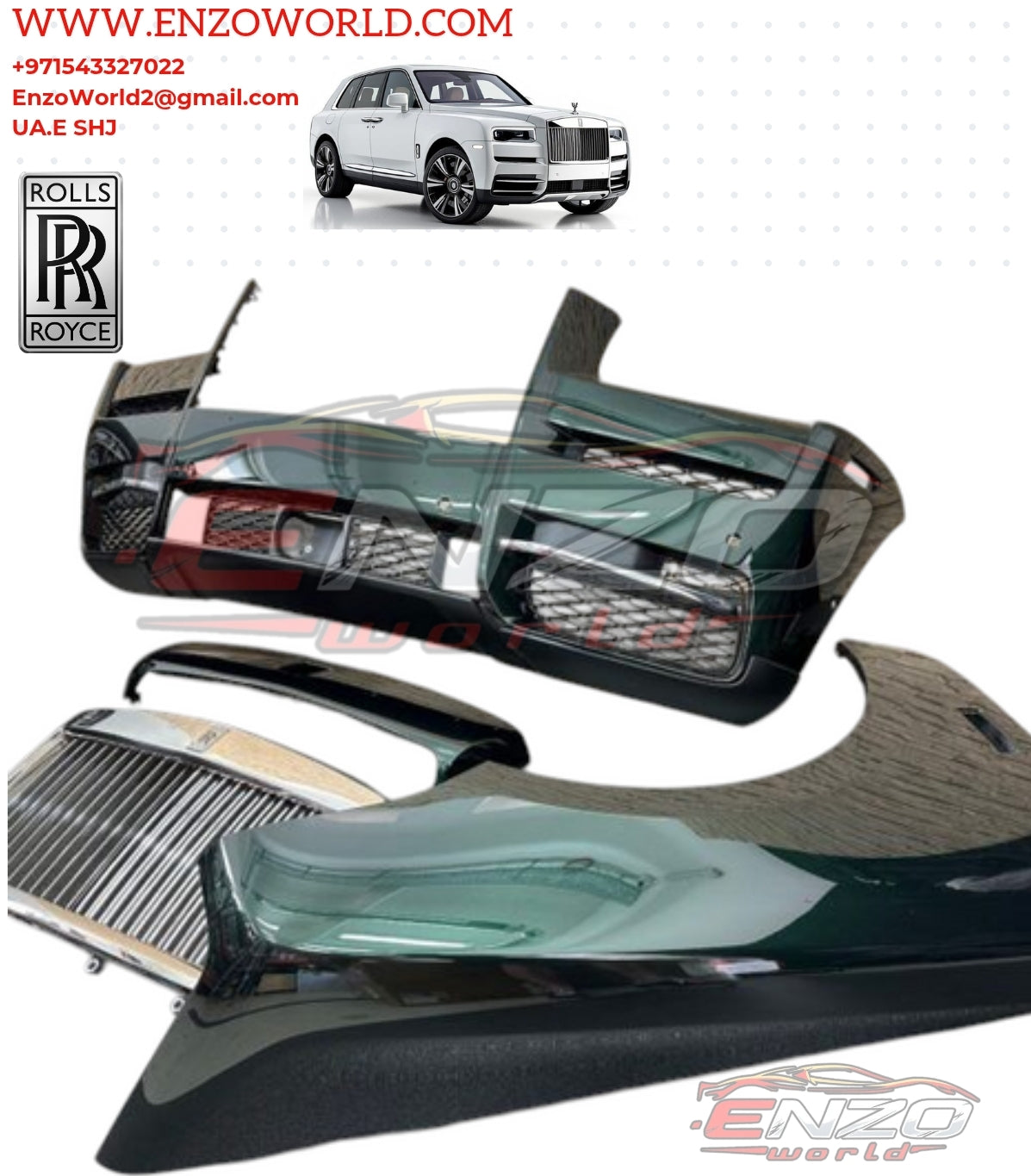 Rolls Royce Cullinan 2022 Front End Package OE