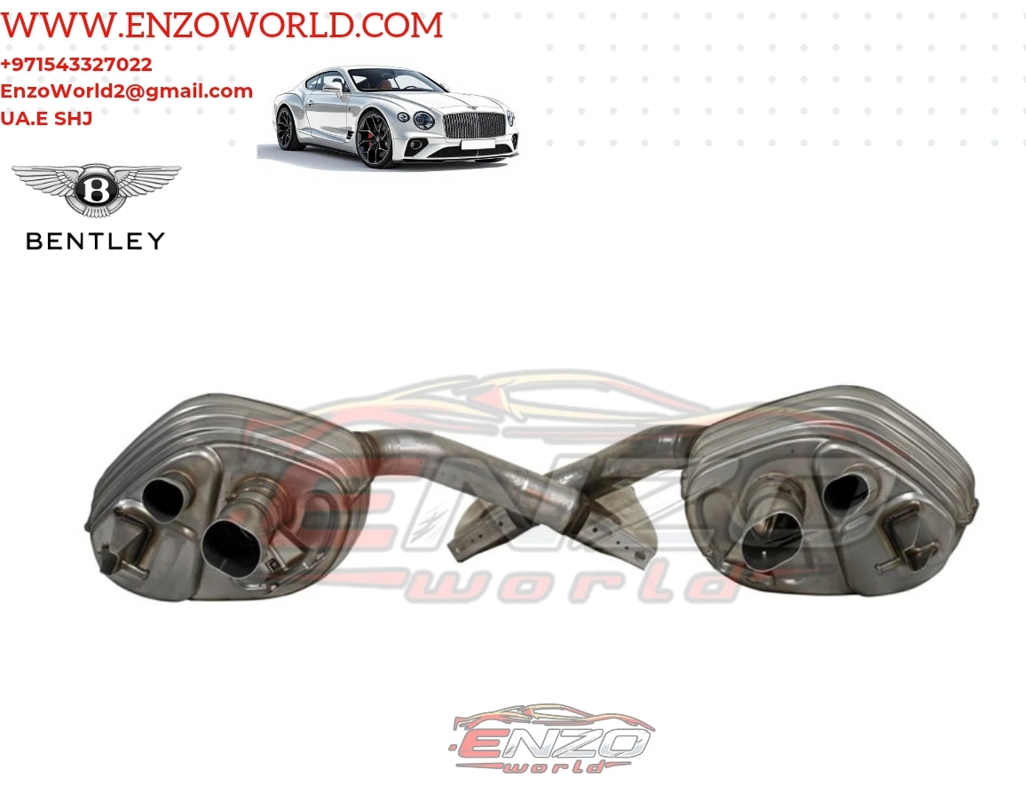 Bentley Continental GT Exhaust Muffler Silencer LH & RH