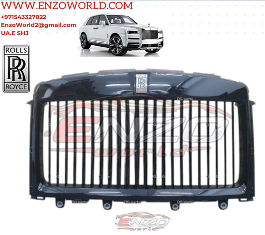 Rolls Royce Cullinan Front Grill Black Badge