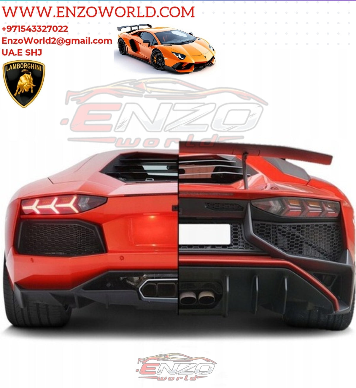 Lamborghini Aventador SV Body Kit package