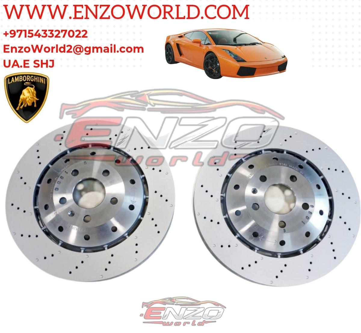 Lamborghini Gallardo Rear Brake Disk OME :420615601E
