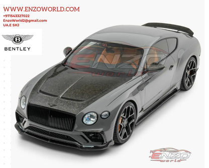 Front HOOD High quality Carbon Fiber For Bentley Continental GT 2020 >