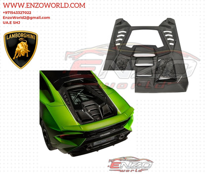 Lamborghini Huracan EVO HARD TOP Carbon Fiber Rear Trunk Lip 2019-2022