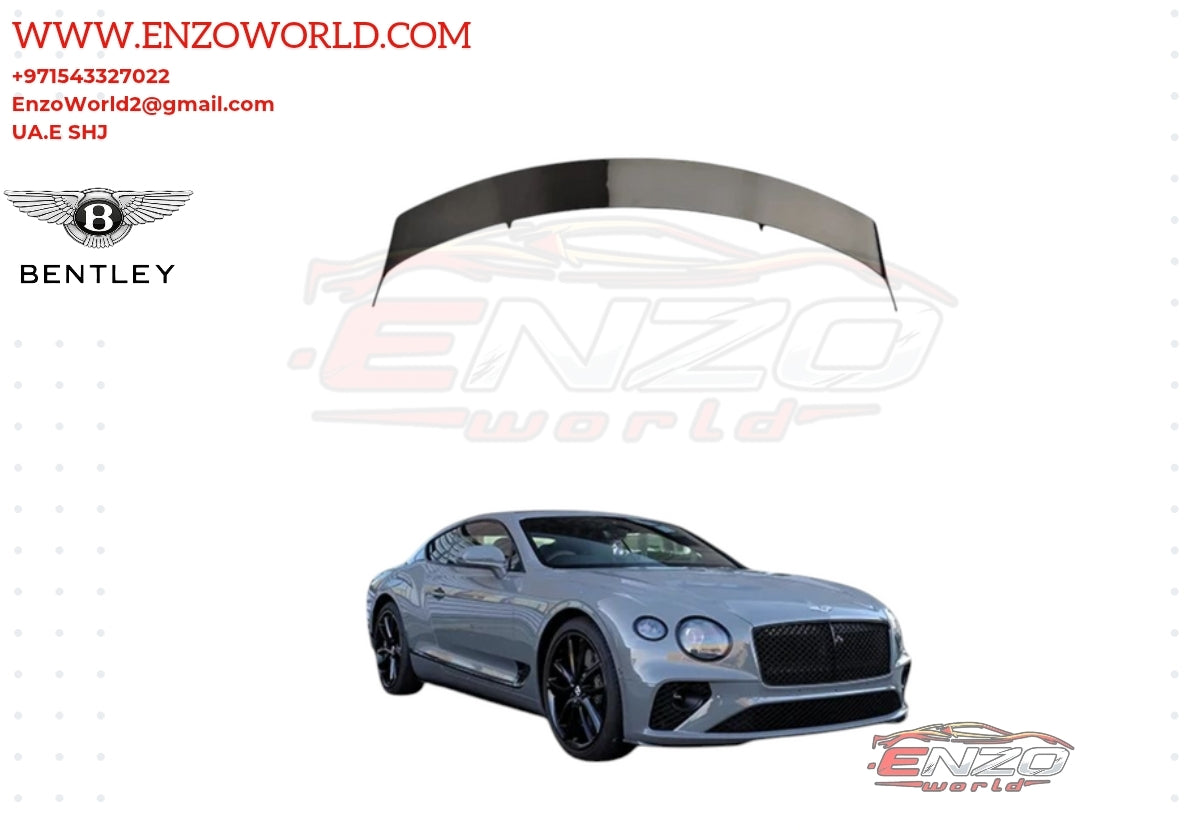 Rear Lid Wing Spoiler For Bentley Continental GT 2020> High quality Carbon Fiber
