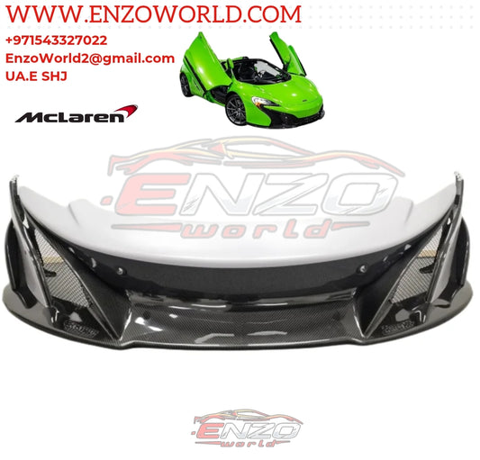 Mclaren 570S Front Bumper Upgrad To 675LT Dry Carbon Fiber