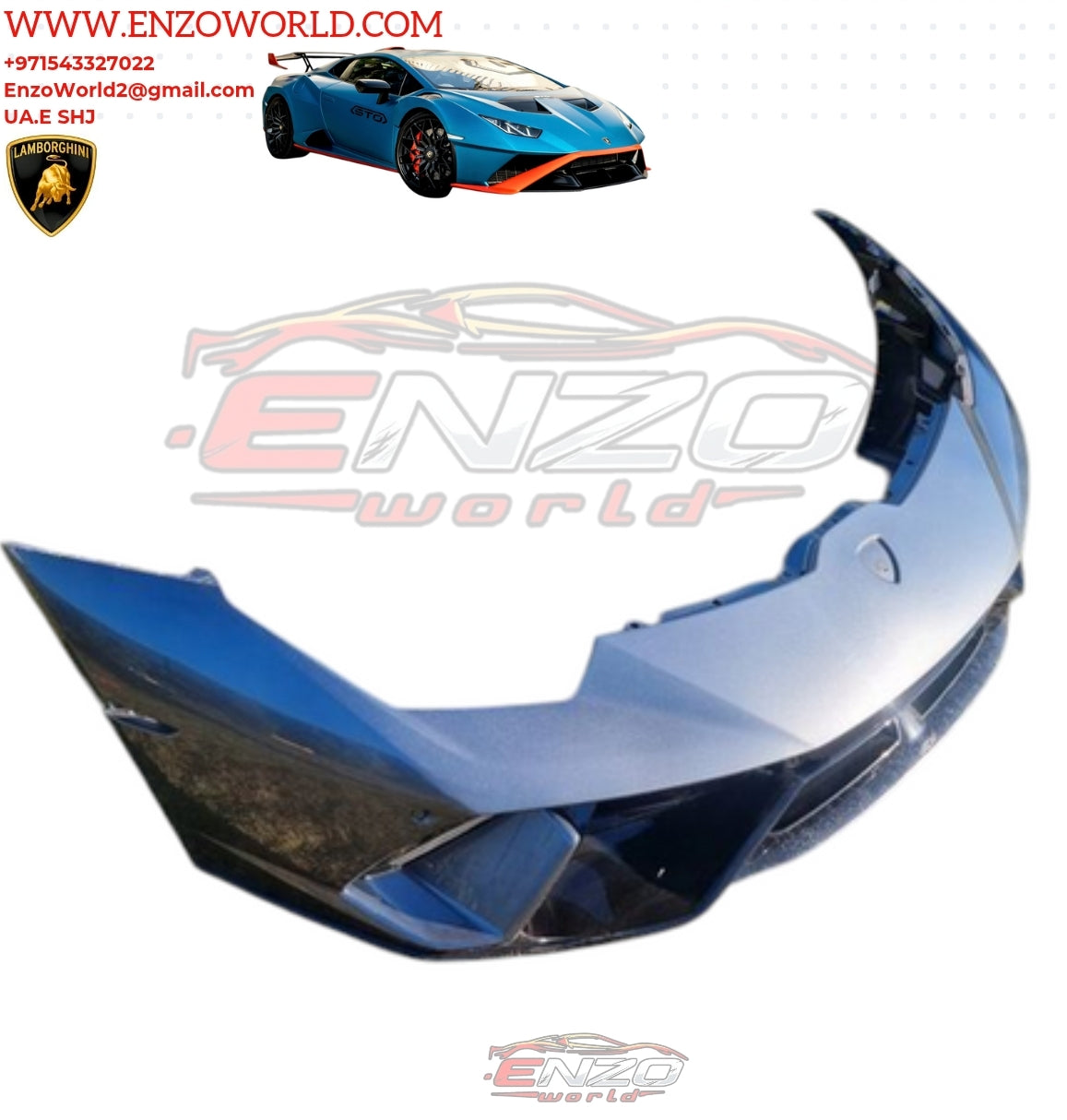 Lamborghini Huracan Performante Front Bumper With Spoiler