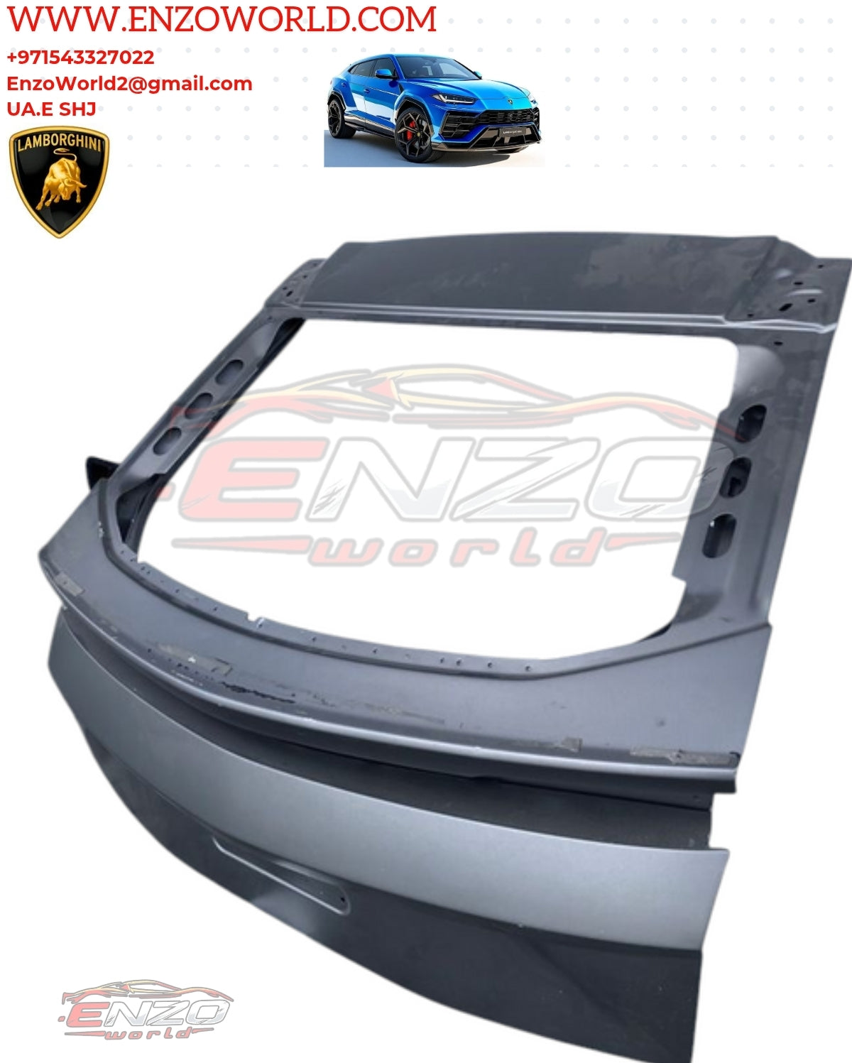 Lamborghini Urus Rear Trunk OEM: 4ML827105