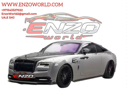 Rolls Royce Wraith Mansory Style Dry Carbon Fiber Kit 2014-2019