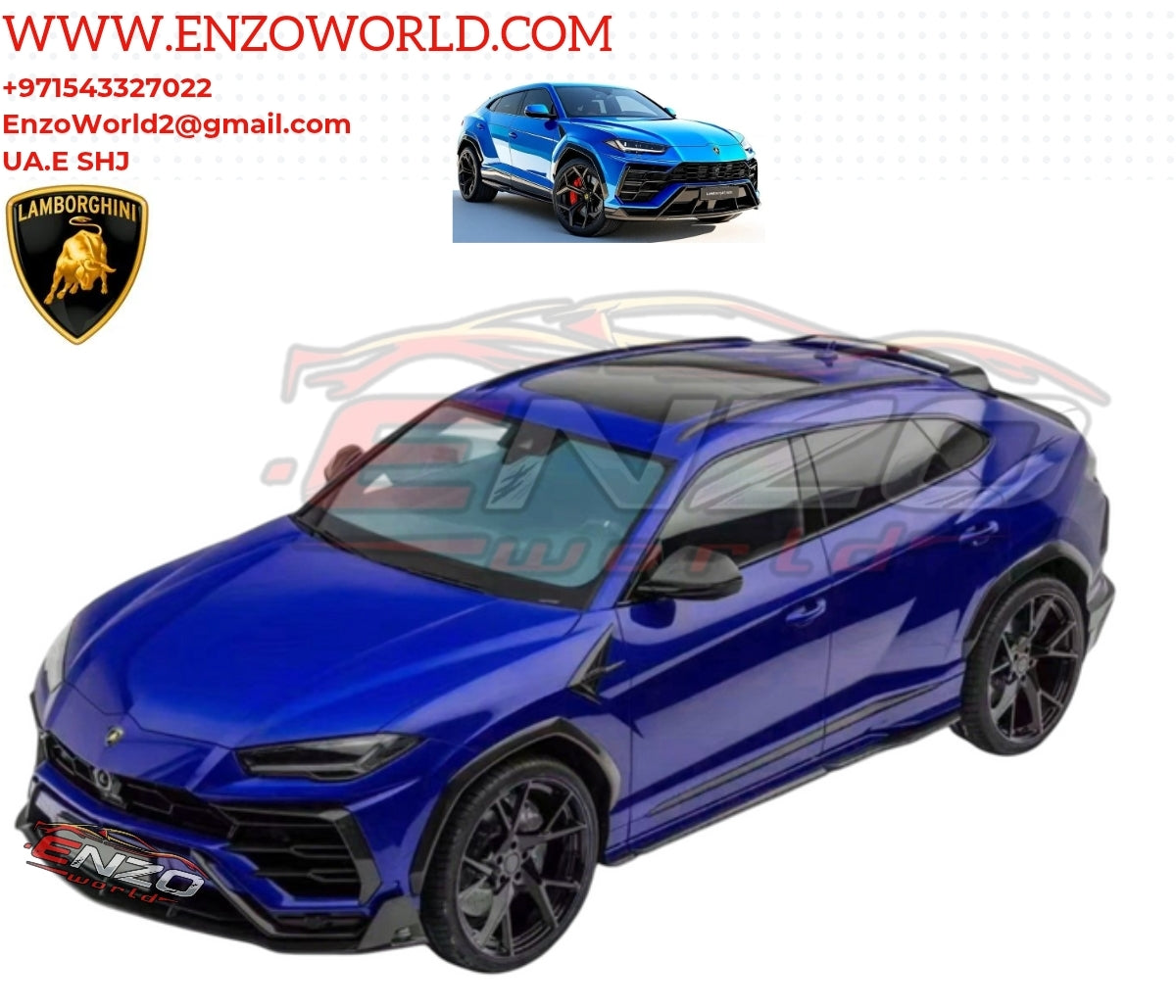Lamborghini Urus SD Dynamics "M Edition" Dry Carbon Fibre Soft Bodykit